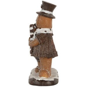 Clayre & Eef 6PR5855 Decoratie Peperkoekmannetje 20x7x17 cm