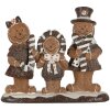 Clayre & Eef 6PR5855 Decoratie Peperkoekmannetje 20x7x17 cm