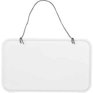 Clayre & Eef 6Y5689 Tekstbord 20x1x12 cm Wit