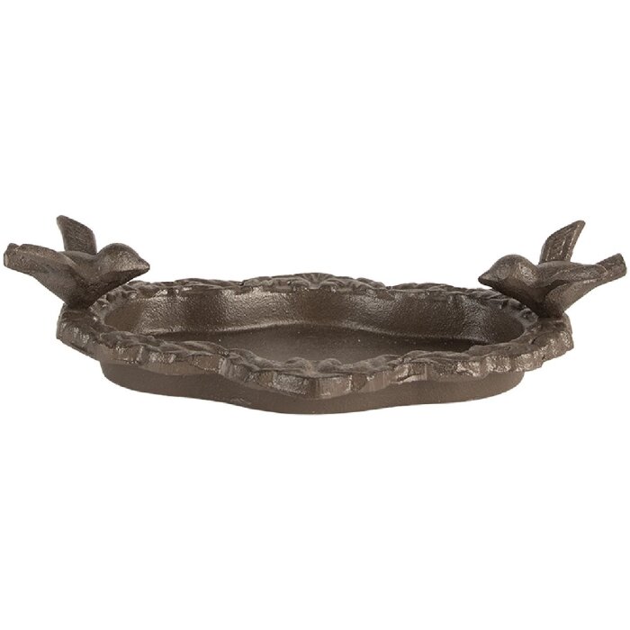 Clayre & Eef 6Y5743 Vogel Voerbak 24x13x6 cm