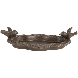 Clayre & Eef 6Y5743 Vogel Voerbak 24x13x6 cm