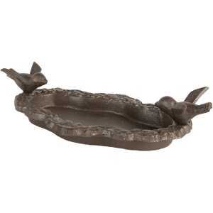 Clayre & Eef 6Y5743 Vogel Voerbak 24x13x6 cm