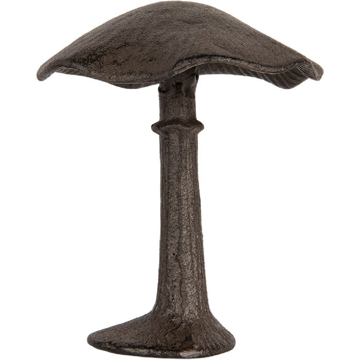 Clayre & Eef 6Y5744 Decoratieve paddenstoel 12x11x14 cm