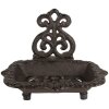 Clayre & Eef 6Y5748 Zeepbakje 15x11x11 cm Landelijk Stijl IJzer