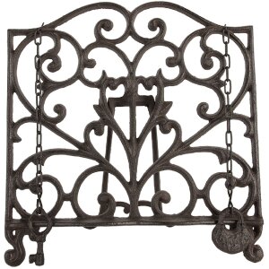 Clayre & Eef 6Y5751 Boekenstandaard 27x5x27 cm IJzer