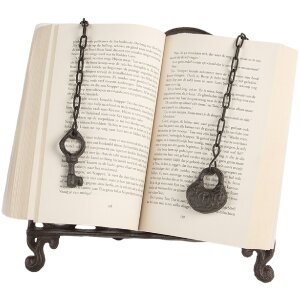 Clayre & Eef 6Y5751 Boekenstandaard 27x5x27 cm IJzer