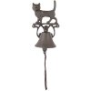 Clayre & Eef 6Y5757 Deurbel 13x14x22 cm bruin