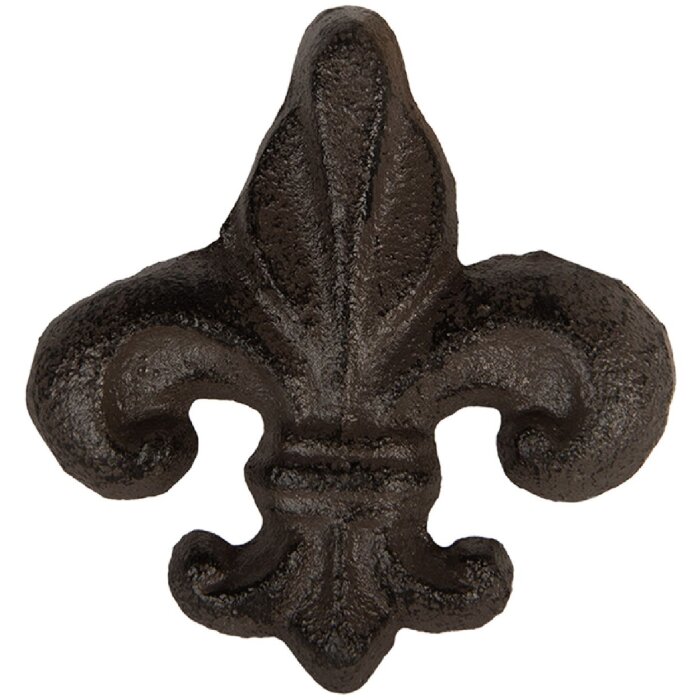 Clayre & Eef 6Y5763 Deurklink 7x4x7 cm Bruin