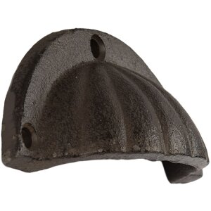 Clayre & Eef 6Y5764 Deurgreep 10x3x4 cm Bruin