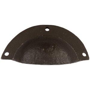 Clayre & Eef 6Y5764 Deurgreep 10x3x4 cm Bruin
