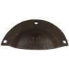 Clayre & Eef 6Y5764 Deurgreep 10x3x4 cm Bruin