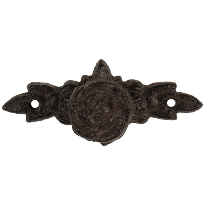 Clayre & Eef 6Y5765 Deurgreep 10x4x3 cm IJzeren Handgreep