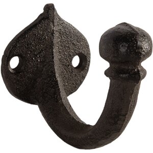 Clayre & Eef 6Y5767 Wandhaken 4x7x6 cm Bruin