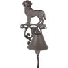 Clayre & Eef 6Y5796 Deurbel Bruin 14x14x24 cm