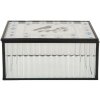 Clayre & Eef 6Y5949 Metalen Doos 18x14x8 cm