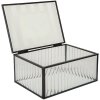 Clayre & Eef 6Y5949 Metalen Doos 18x14x8 cm
