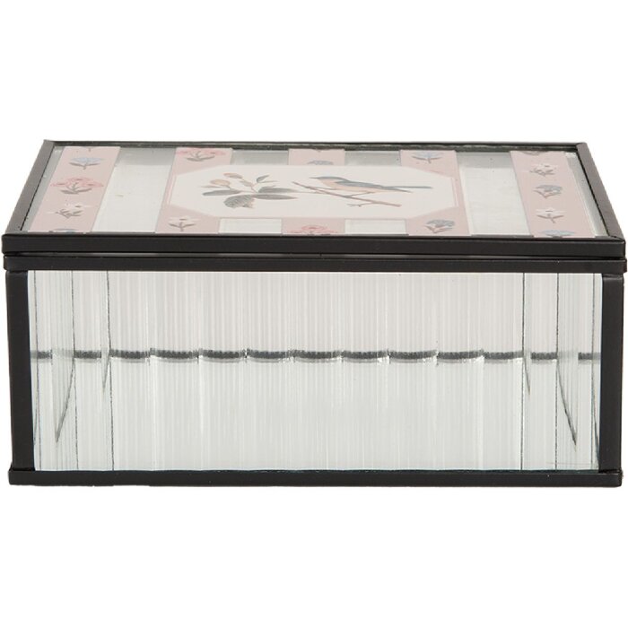 Clayre & Eef 6Y5950 Metalen Doos 15x10x6 cm