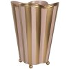 Clayre & Eef 6Y5951 Decoratieve Vaas 22x22x35 cm Roze Goud