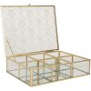 Clayre & Eef 6Y5952 Metalen Opbergdoos 20x16x5 cm