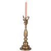 Clayre & Eef 6Y5955 Kandelaar Ø 14x40 cm Goudkleurig