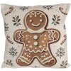 Clayre & Eef CGM22 Kussensloop 45x45 cm Beige Bruin