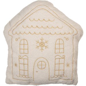 Clayre & Eef KG035.008 Gevuld Kussen 45x40x10 cm...