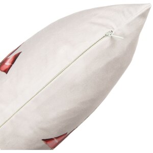 Clayre & Eef KT021.431 Kussensloop 45x45 cm beige-bruin