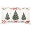 Clayre & Eef TCH36 Kussensloop 30x50 cm Beige-Groen