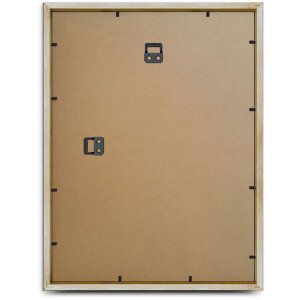 FramesFactory Houten Fotolijst Finger 10x15 tot 40x50cm Zwart Zilver Wit