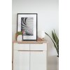 FramesFactory Houten Fotolijst Finger 10x15 tot 40x50cm Zwart Zilver Wit