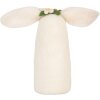 Clayre & Eef 66321 Viltmuis 23x10x23 cm Wit Roze