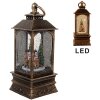 Clayre & Eef 66409 Decoratieve Lantaarn met Kerstboom 8x8x20 cm