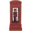 Clayre & Eef 66412 Decoratie Telefooncel met Notenkraker 9x9x21 cm