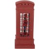 Clayre & Eef 66412 Decoratie Telefooncel met Notenkraker 9x9x21 cm