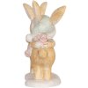 Clayre & Eef 6PR5882 Decoratie Konijn 10x5x10 cm Bruin en Wit