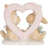 Clayre & Eef 6PR5883 Decoratie Konijn 11x6x9 cm Bruin Wit
