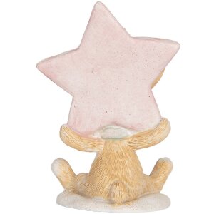 Clayre & Eef 6PR5884 Decoratie Konijn 8x5x11 cm