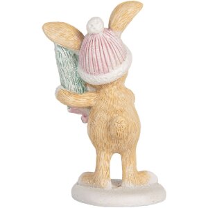 Clayre & Eef 6PR5886 Decoratie Konijn 5x5x10 cm