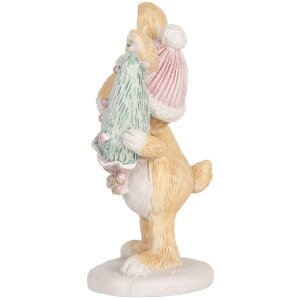 Clayre & Eef 6PR5886 Decoratie Konijn 5x5x10 cm