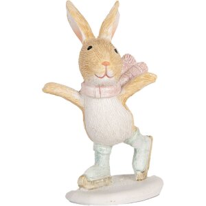 Clayre & Eef 6PR5887 Decoratie Konijn 6x5x10 cm