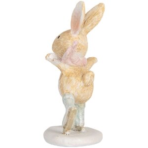 Clayre & Eef 6PR5887 Decoratie Konijn 6x5x10 cm