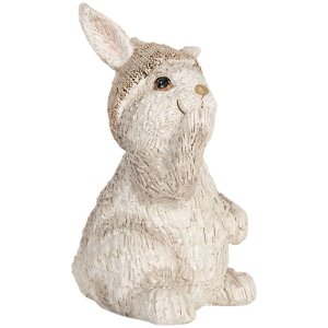 Clayre & Eef 6PR5891 Decoratie Konijn 9x9x14 cm