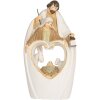 Clayre & Eef 6PR5892 Kerstgroep 12x6x22 cm Beige & Bruin
