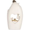 Clayre & Eef 6PR5892 Kerstgroep 12x6x22 cm Beige & Bruin