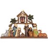 Clayre & Eef 6PR5895 Kerstgroep 32x5x20 cm
