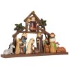 Clayre & Eef 6PR5895 Kerstgroep 32x5x20 cm