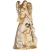 Clayre & Eef 6PR5897 Kerstgroep 16x13x31 cm Beige & Wit