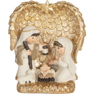 Clayre & Eef 6PR5898 Kerstgroep 12x6x13 cm...