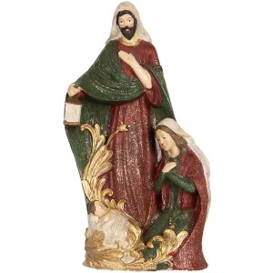 Clayre & Eef 6PR5899 Kerstgroep 15x10x27 cm