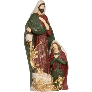 Clayre & Eef 6PR5899 Kerstgroep 15x10x27 cm